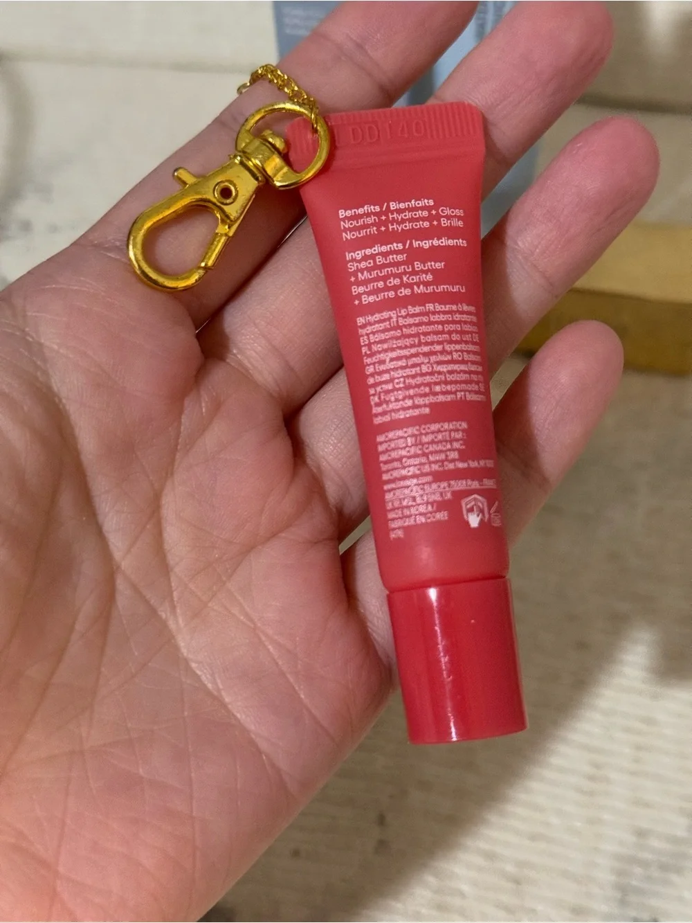 Laneige Berry Lip Glowy Balm & Water Bank Hyaluronic Serum